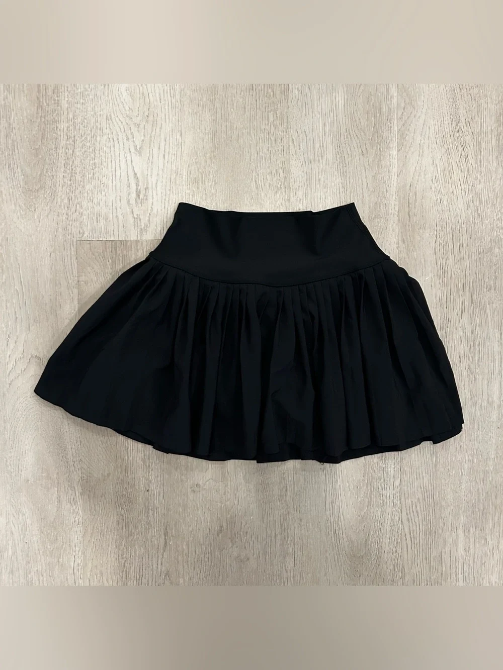 Black Alo Yoga Grand Slam Tennis Skirt Size XS
